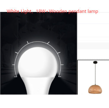 American Garden Bamboo Woven Chandelier Restaurant Southeast Asia Lamps