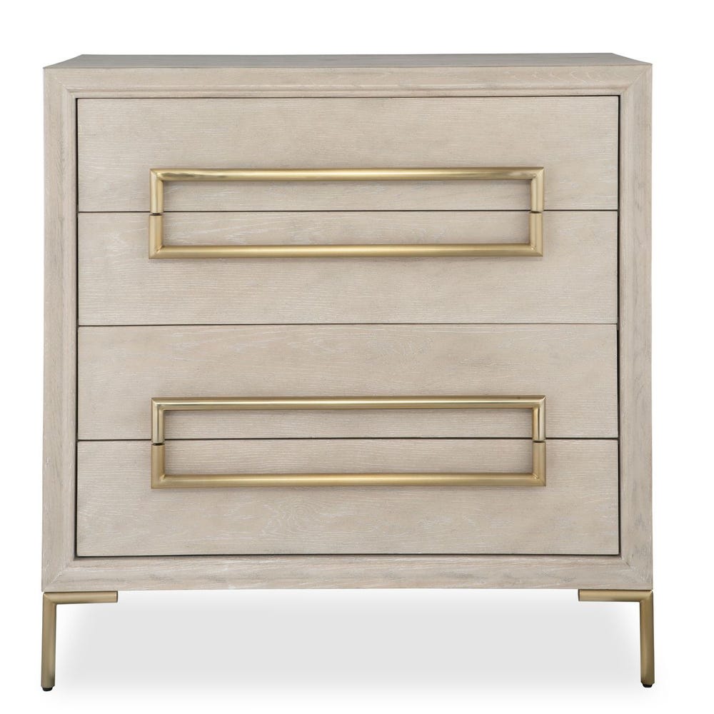Aveline Cerused Oak Accent Chest