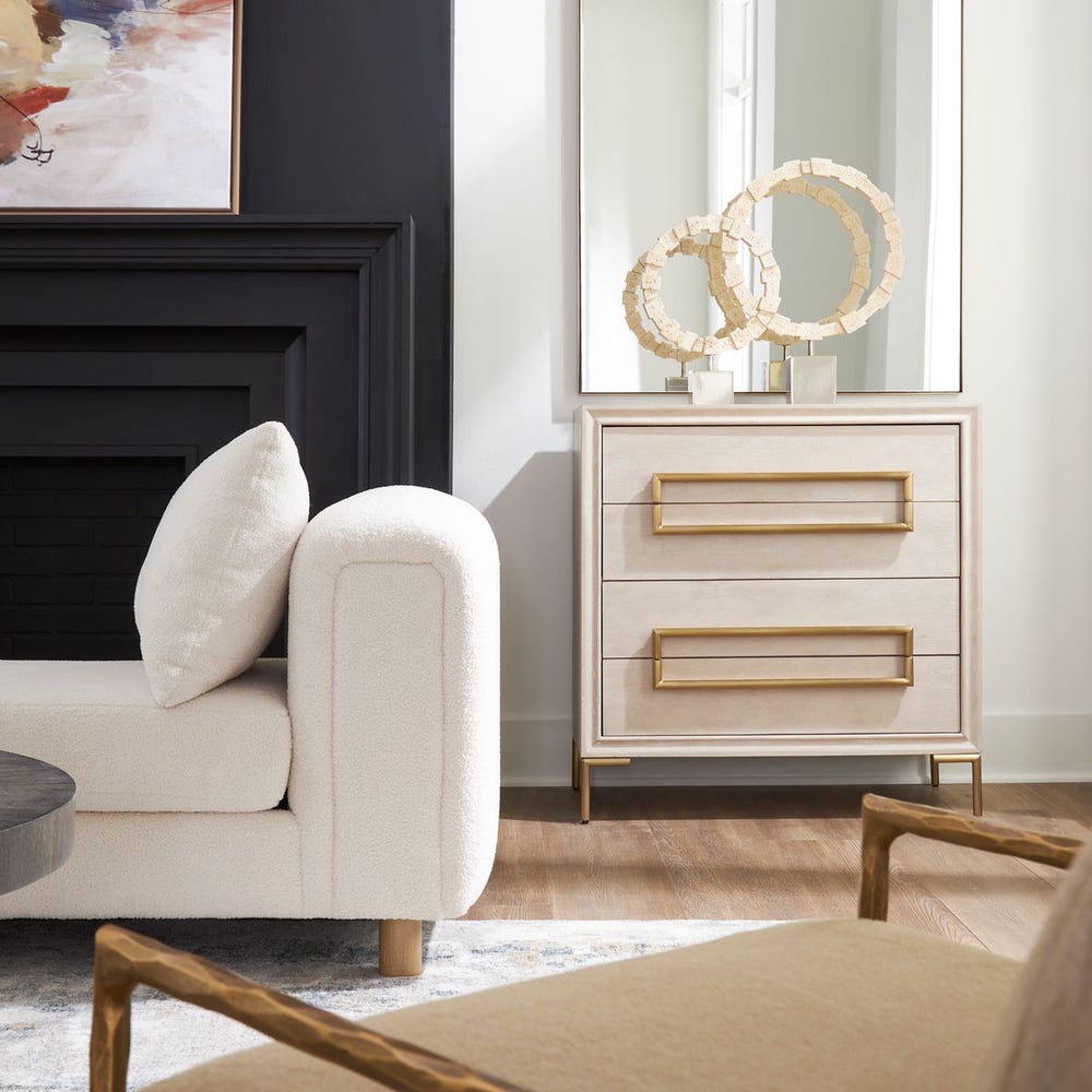 Aveline Cerused Oak Accent Chest