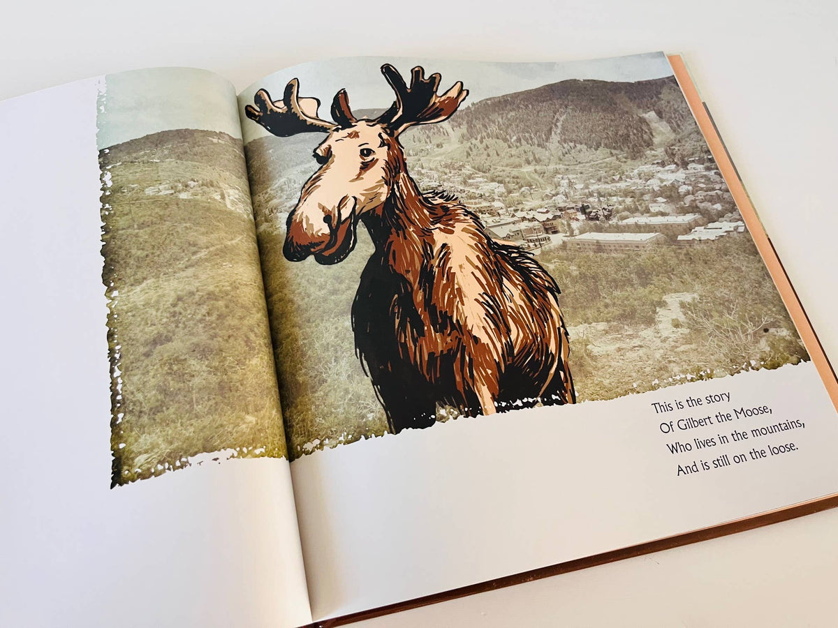 Gilbert the Moose Loses His Antlers - children's book