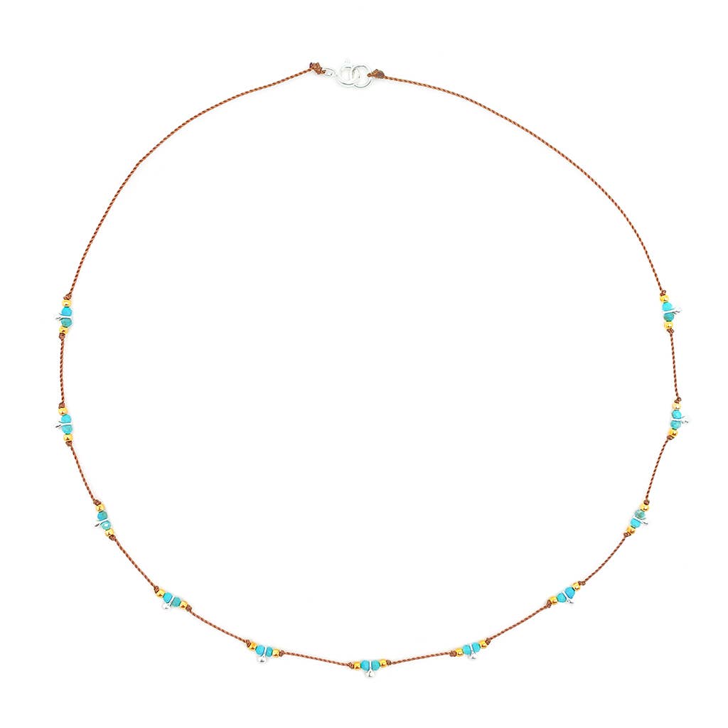 Trail Necklace - Turquoise