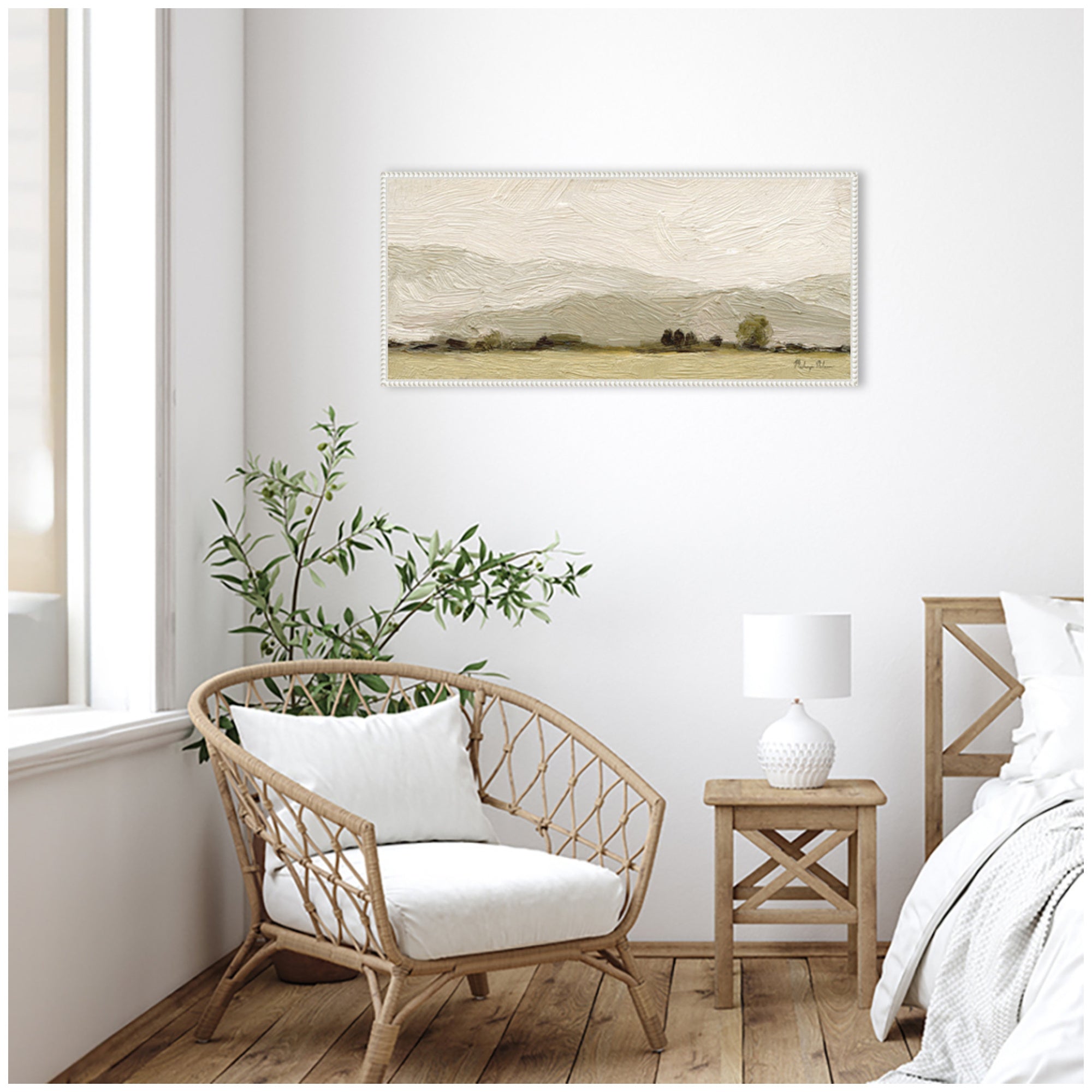 Petit Views No 8 Panel by Mackenzie Nelson Framed Canvas Wall Art Print