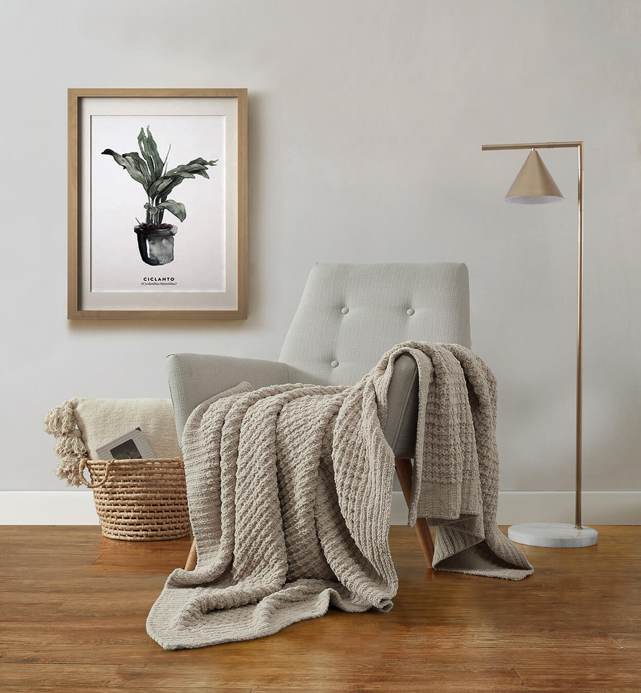 Waffle Lightweight Throw