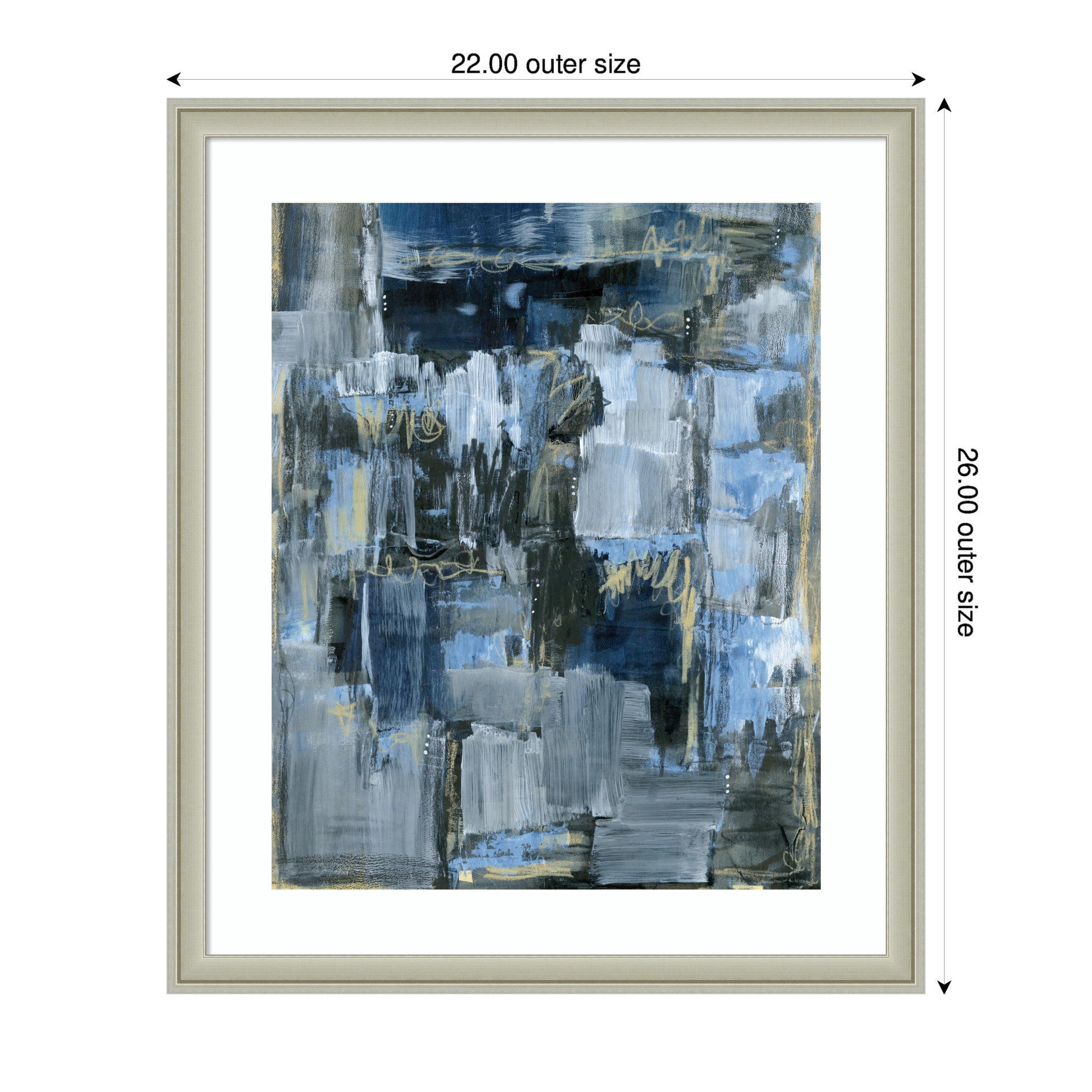 Framed Art Thunder Only Happens When its Raining by Leah Nadeau