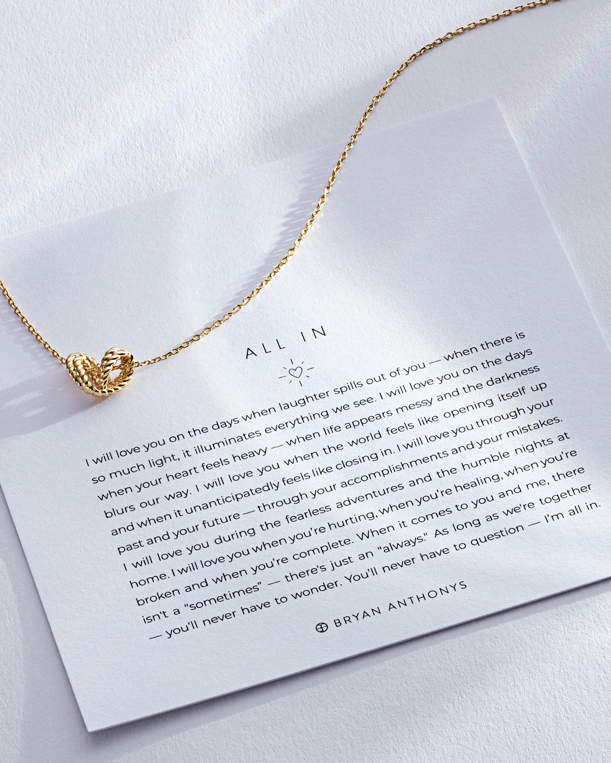 All In Necklace