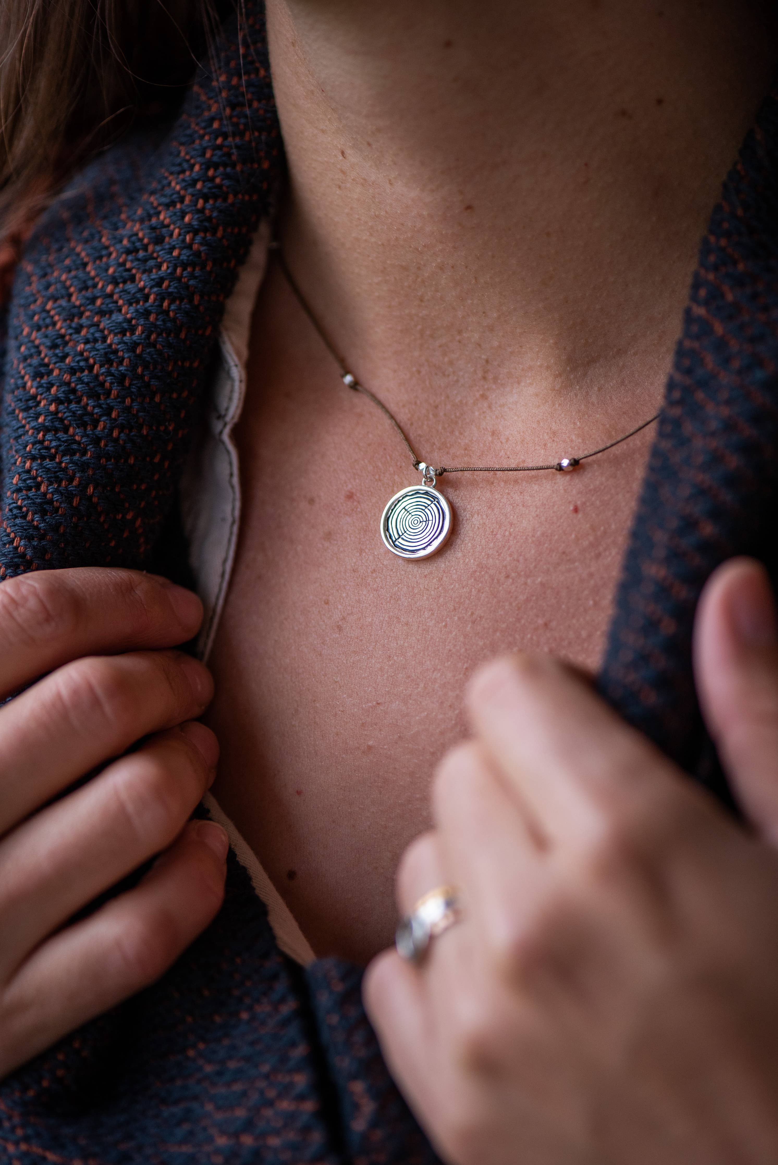 Tree Rings Necklace