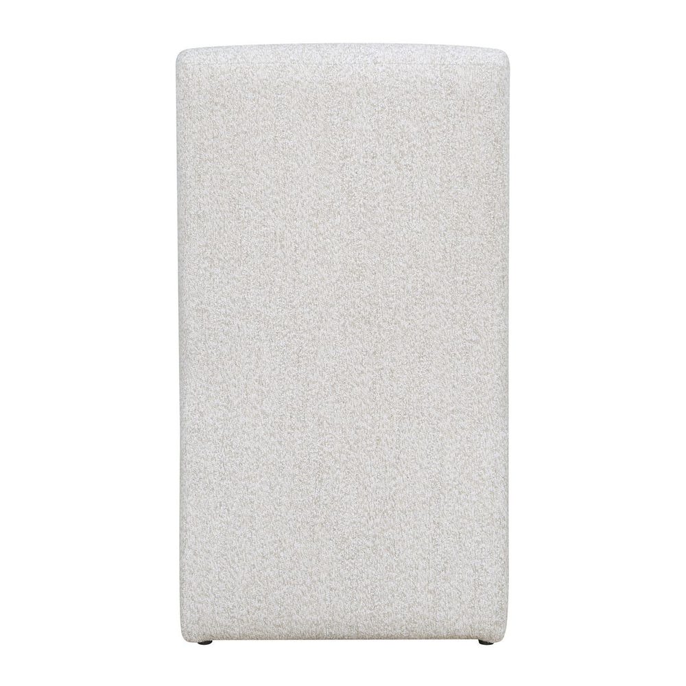 Benton Arch Sculptural Boucle Dining Chair