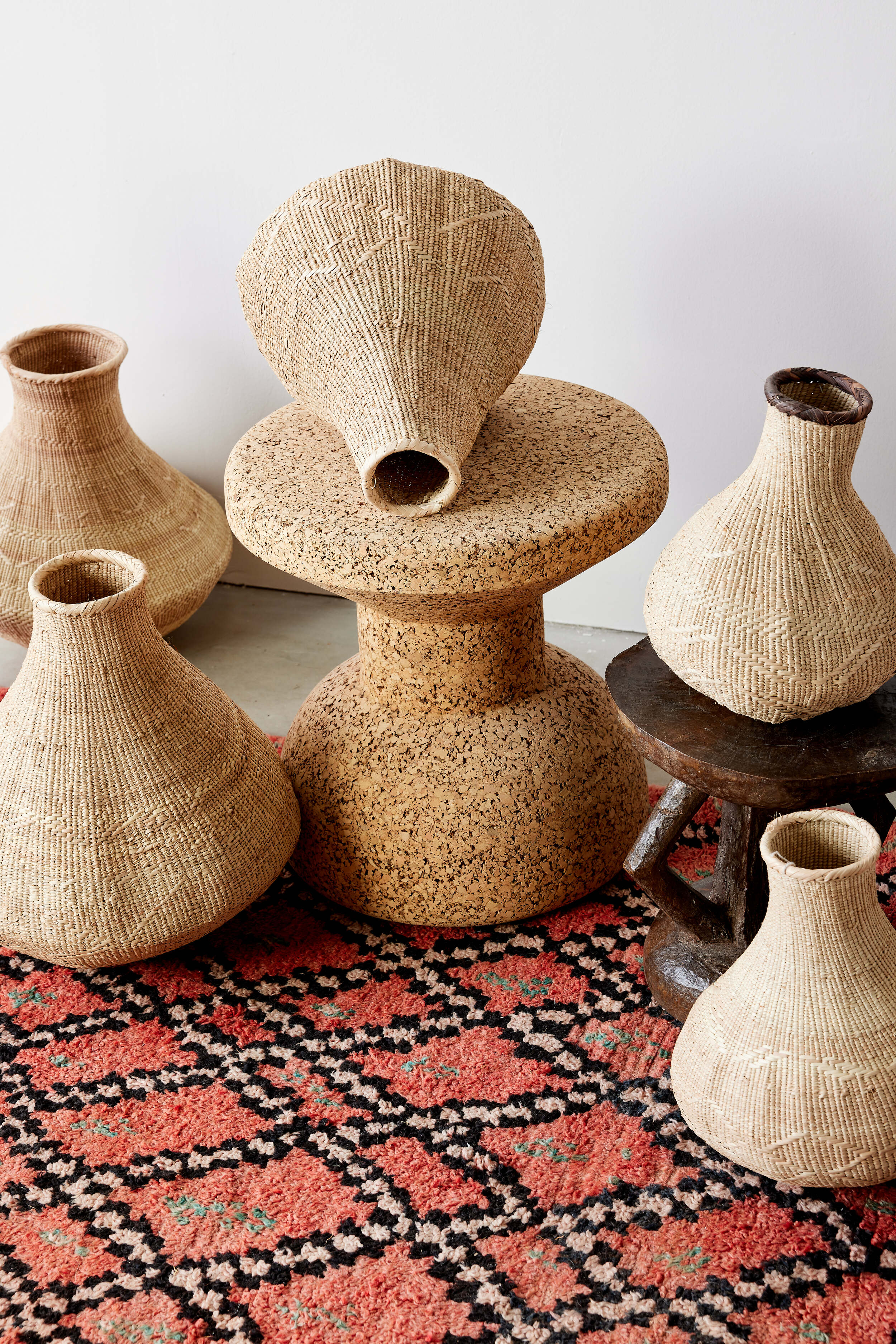 Binga Nongo Natural Woven Gourd Basket