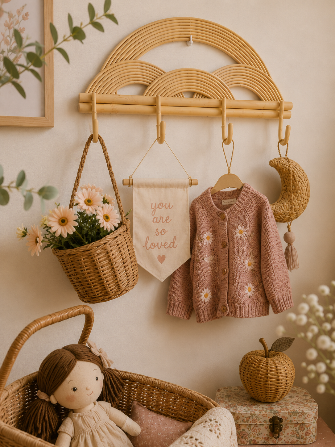 Montessori Rainbow Wall Hanger