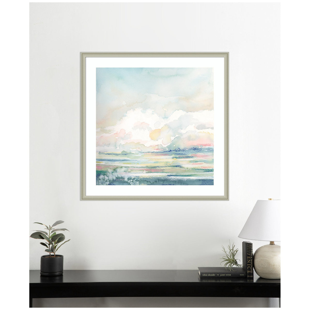 Framed Art Stillness by Julie Maida