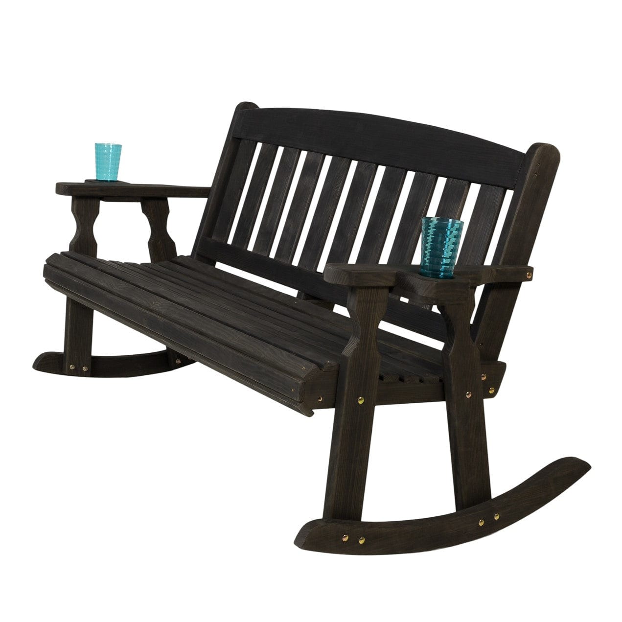 Amish Casual Heavy Duty Mission Outdoor Double Rocker