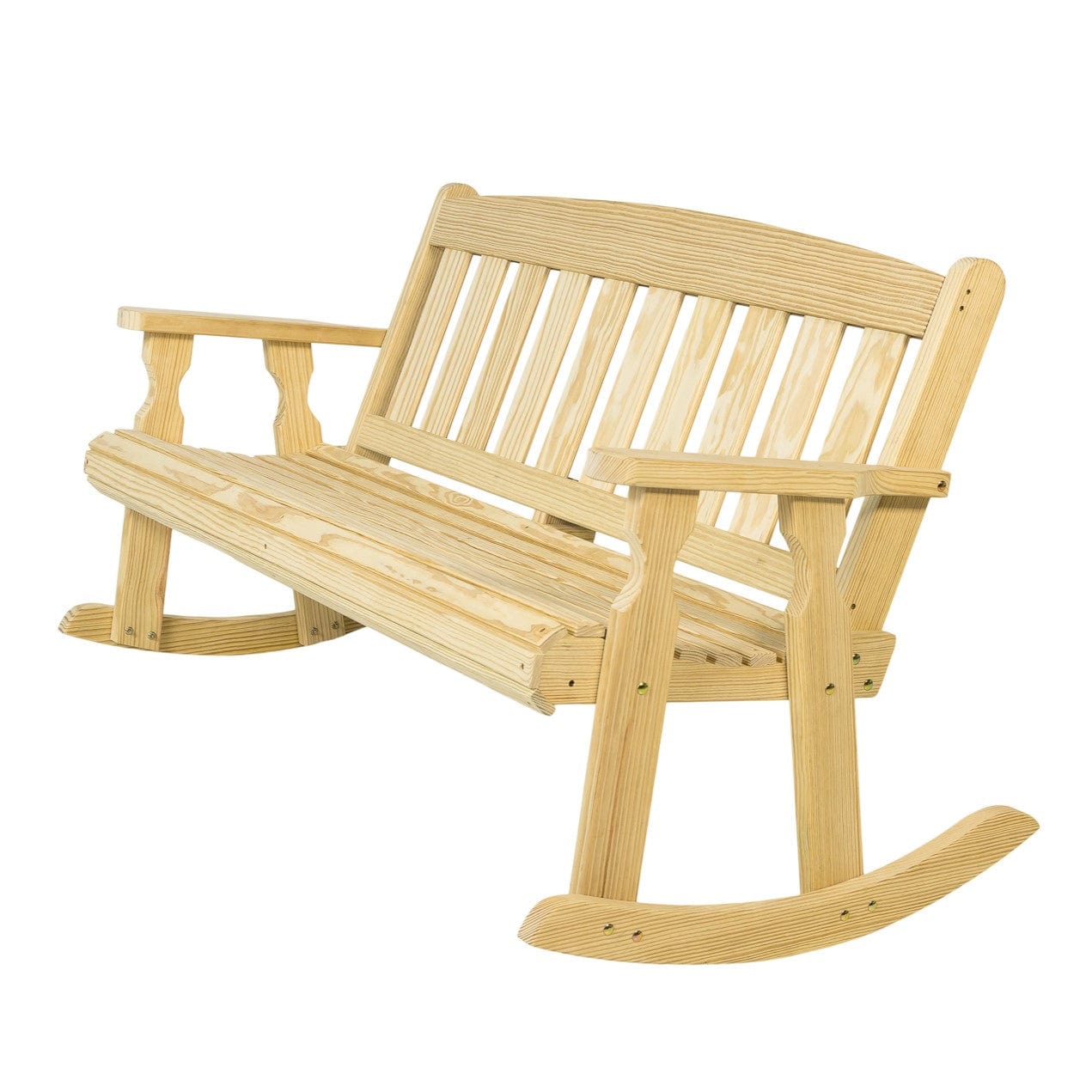 Amish Casual Heavy Duty Mission Outdoor Double Rocker