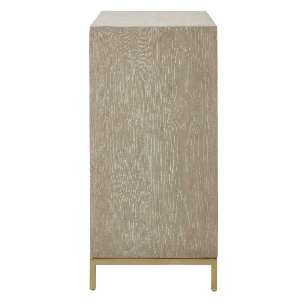 Aveline Cerused Oak Cabinet