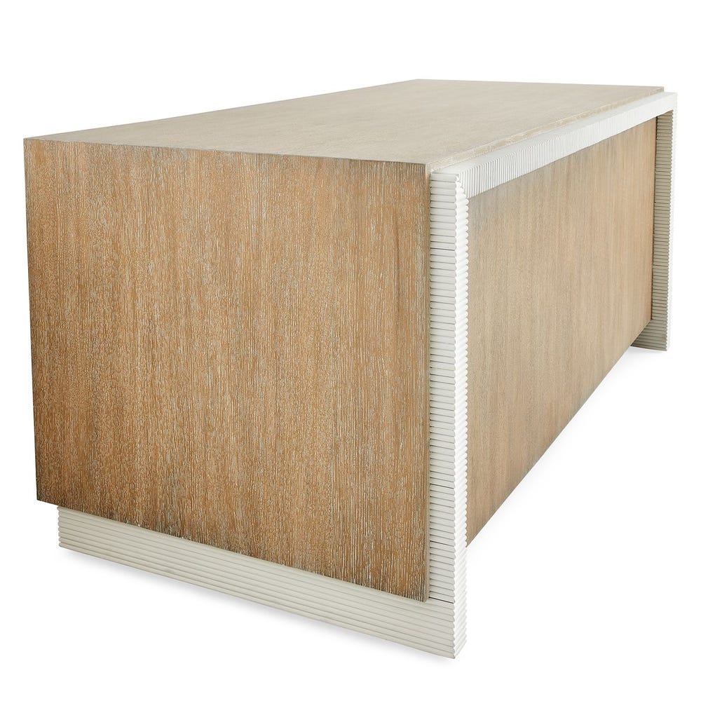 Maison Cerused Oak Writing Desk