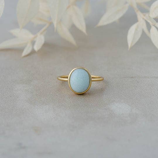 Ida Ring-Amazonite