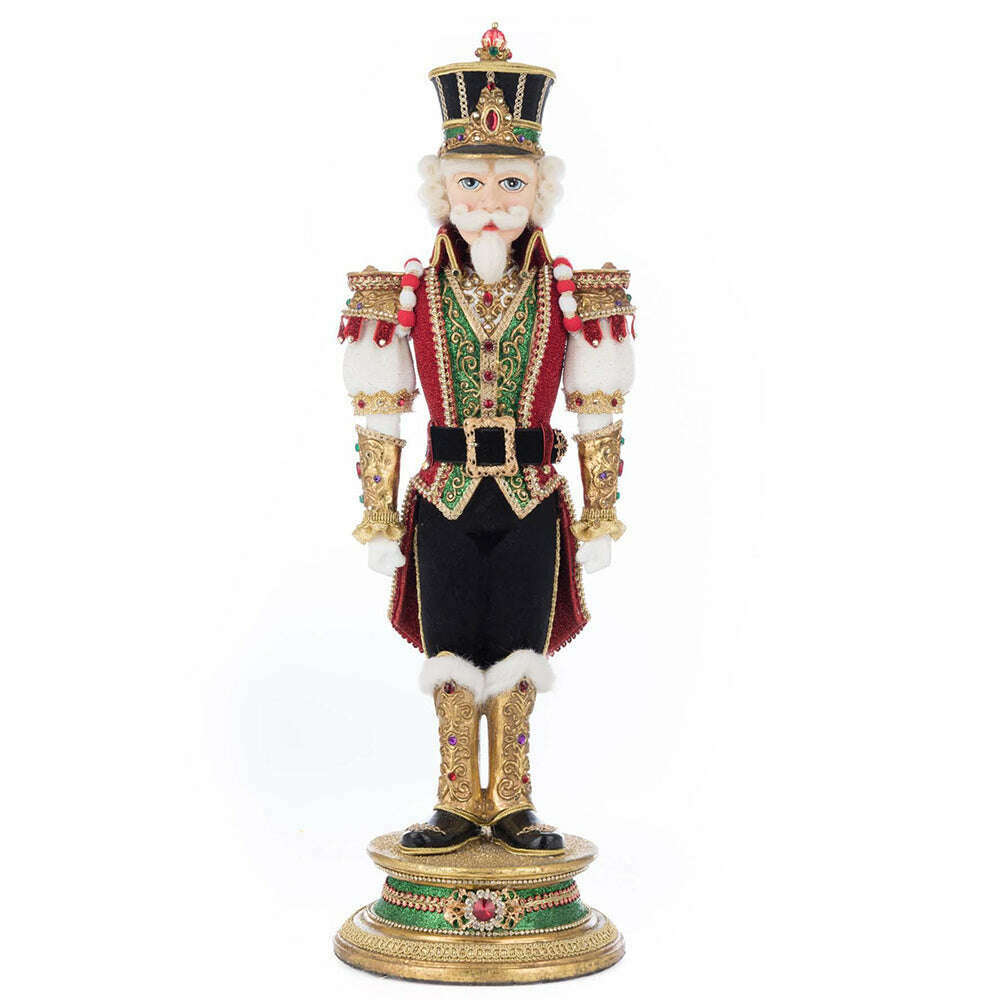 Commandant Pierson Pecan Tabletop | Christmas Decor | Katherine's Collection