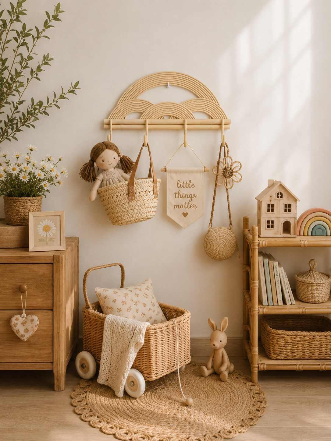 Montessori Rainbow Wall Hanger