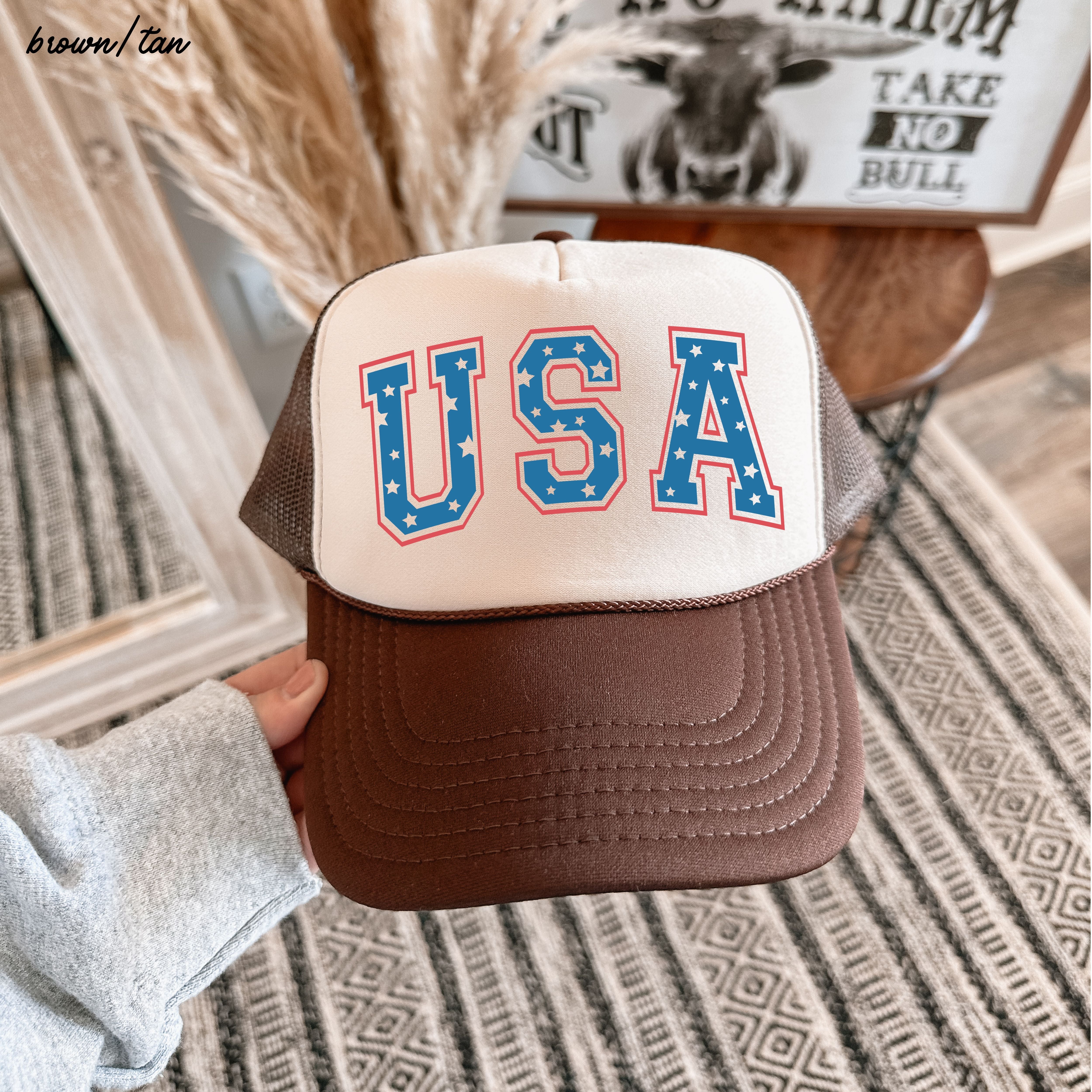 USA Stars Trucker Hat *9 COLORS