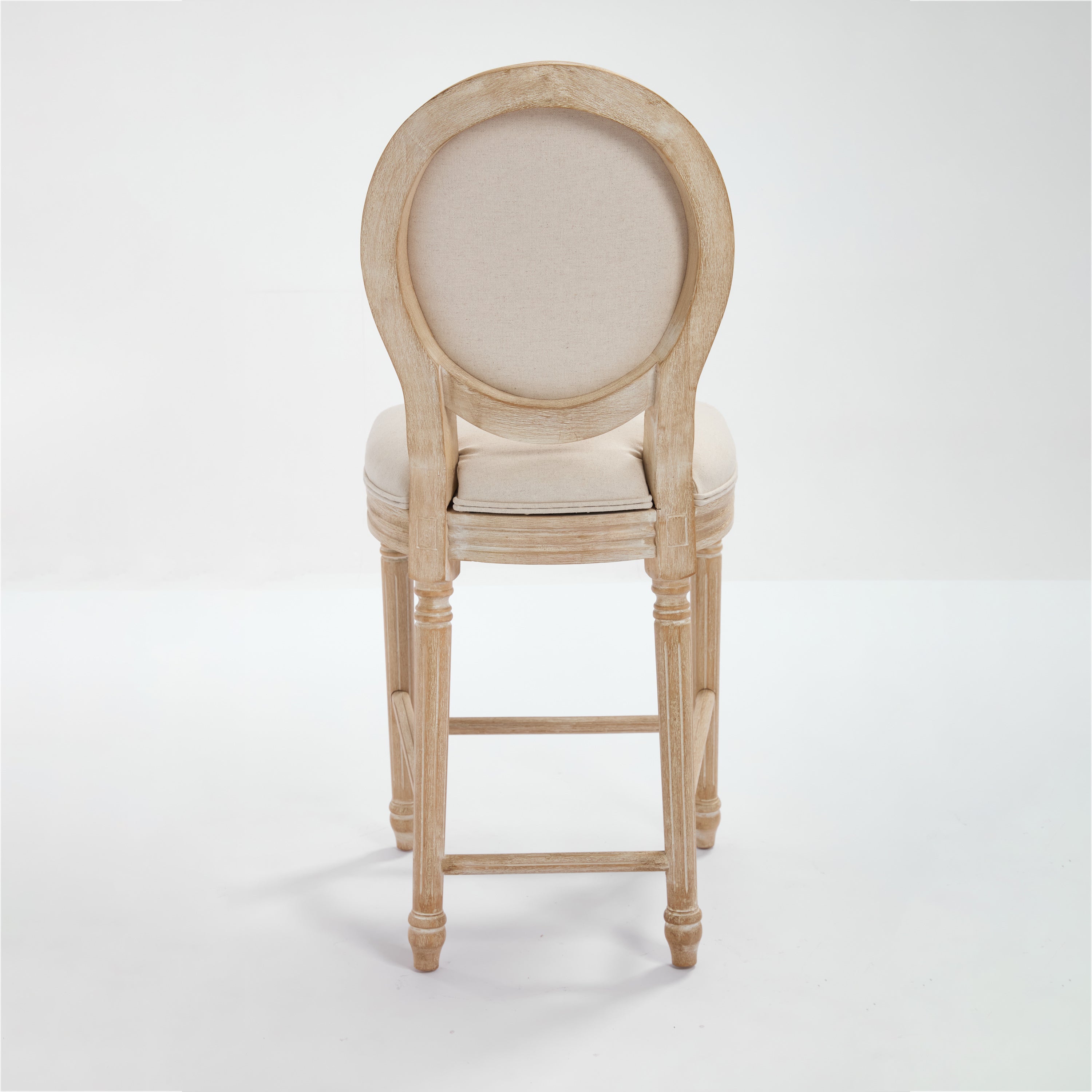 French Country 26'' Height Bar Chairs Set of 2
