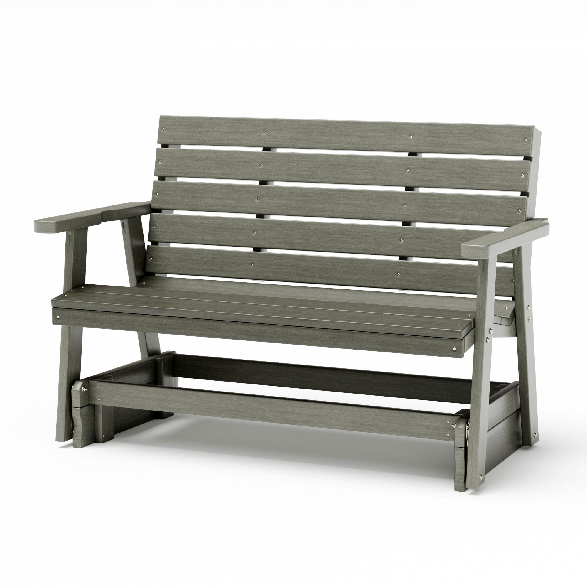 SimplyPoly Amish Made Signature Recycled Plastic Porch Glider