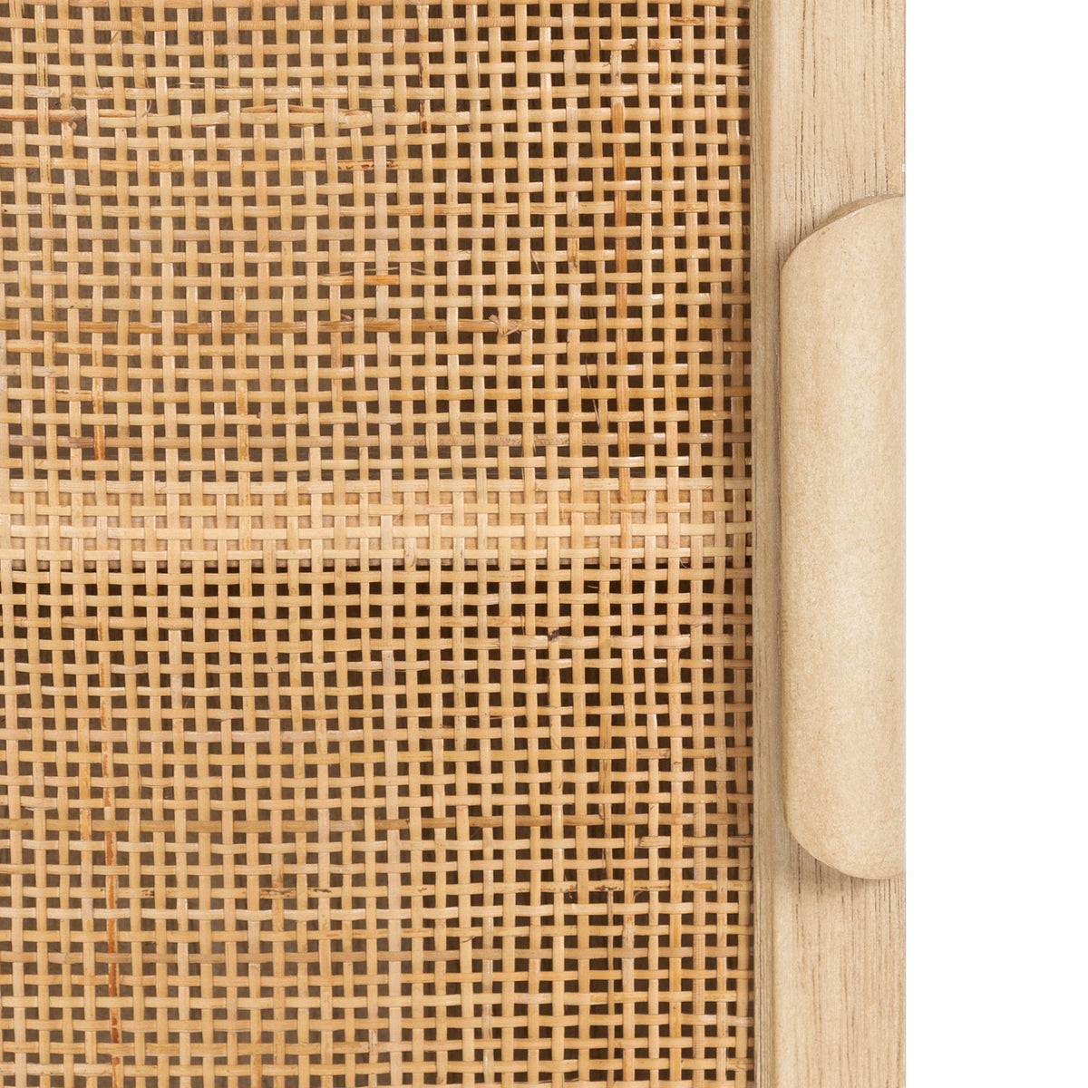 Ori Rattan Wall Cabinet with Cubby