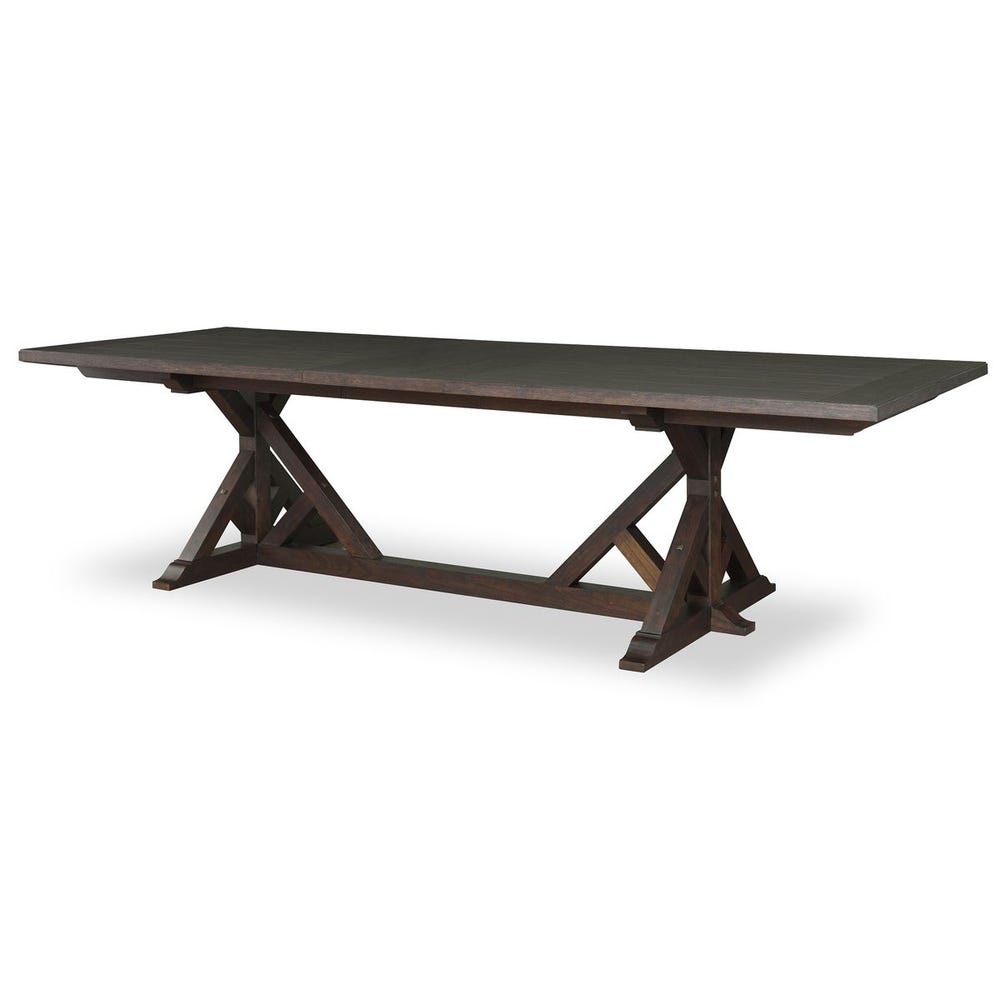 Charleston 98–118" Oak Extension Dining Table