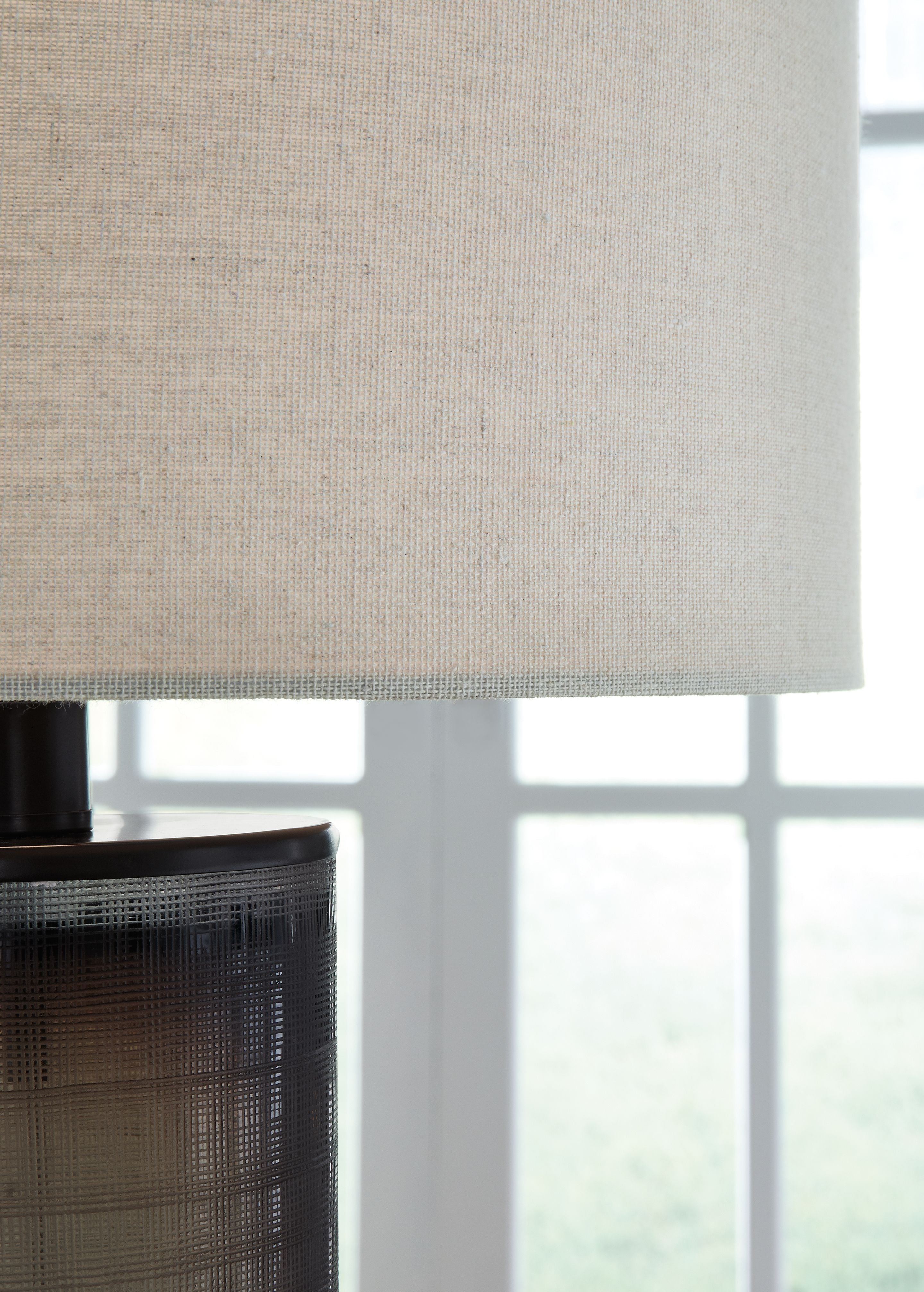 Dingerly - Glass Table Lamp - Brown