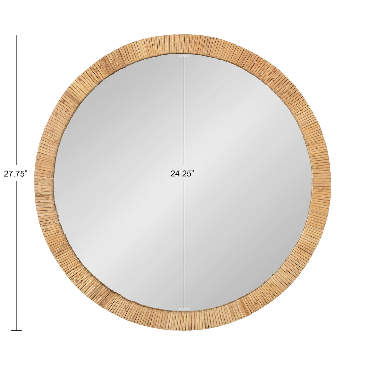 Rahfy Round Framed Wall Mirror