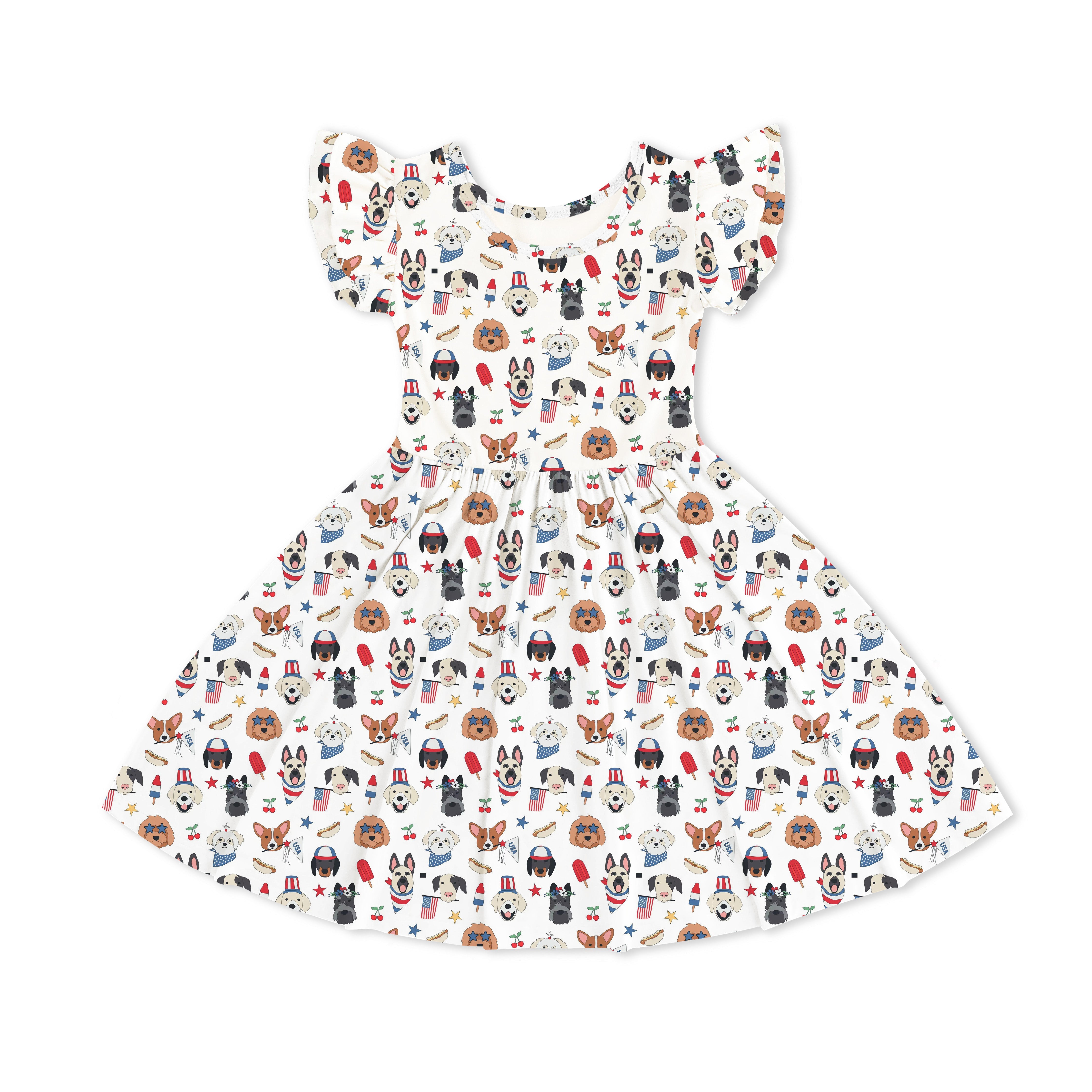 Freedom Dogs (Bodysuit Dress)