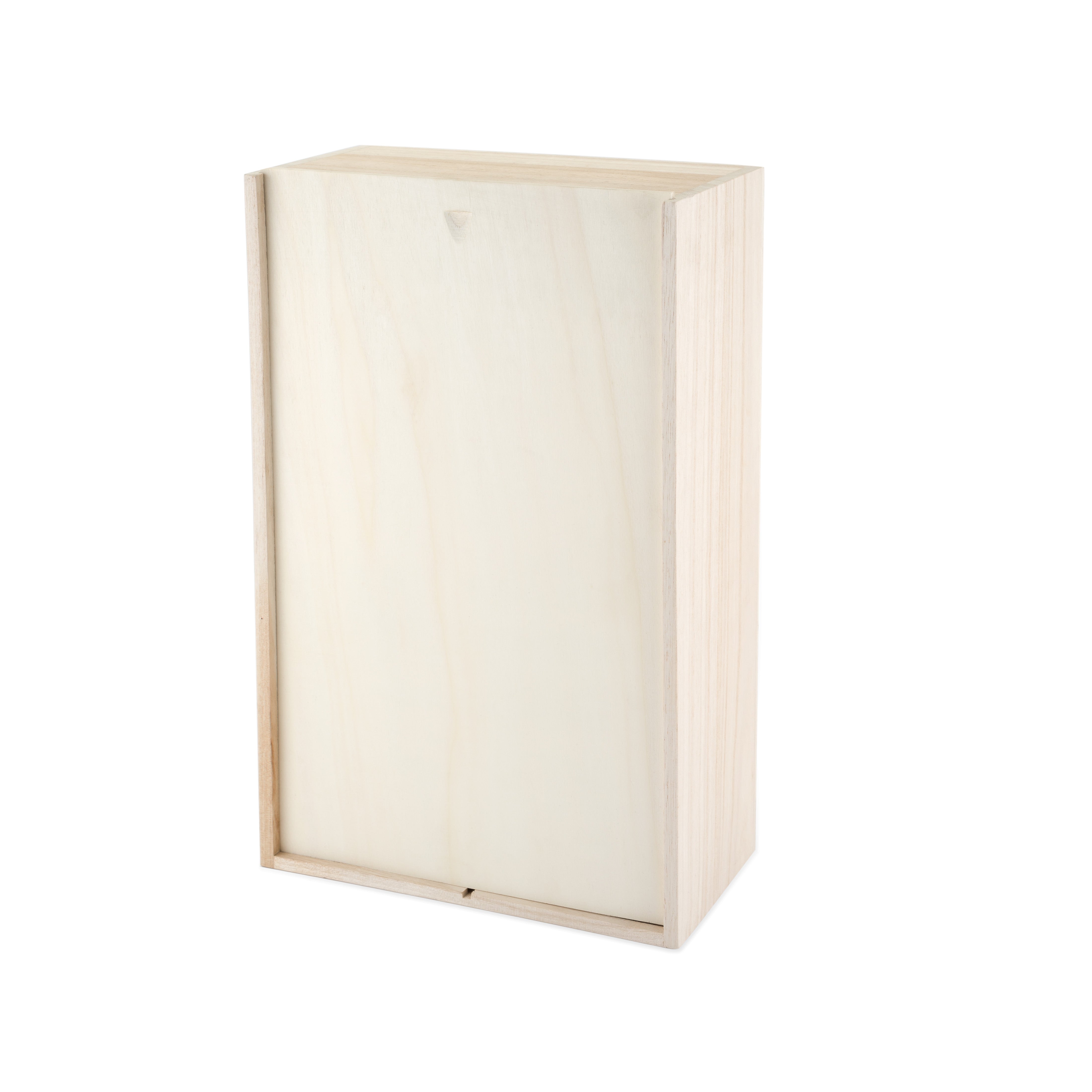 2-Bottle Paulownia Wood Wine Box