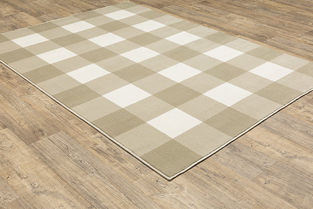 Sandstorm Georgia Rug White/Beige