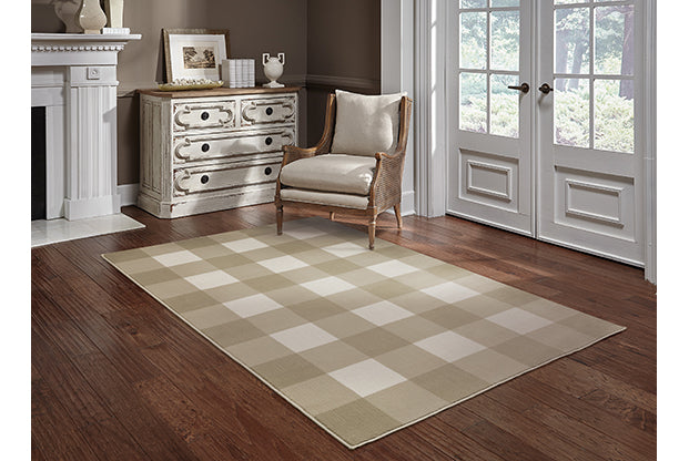 Sandstorm Georgia Rug White/Beige