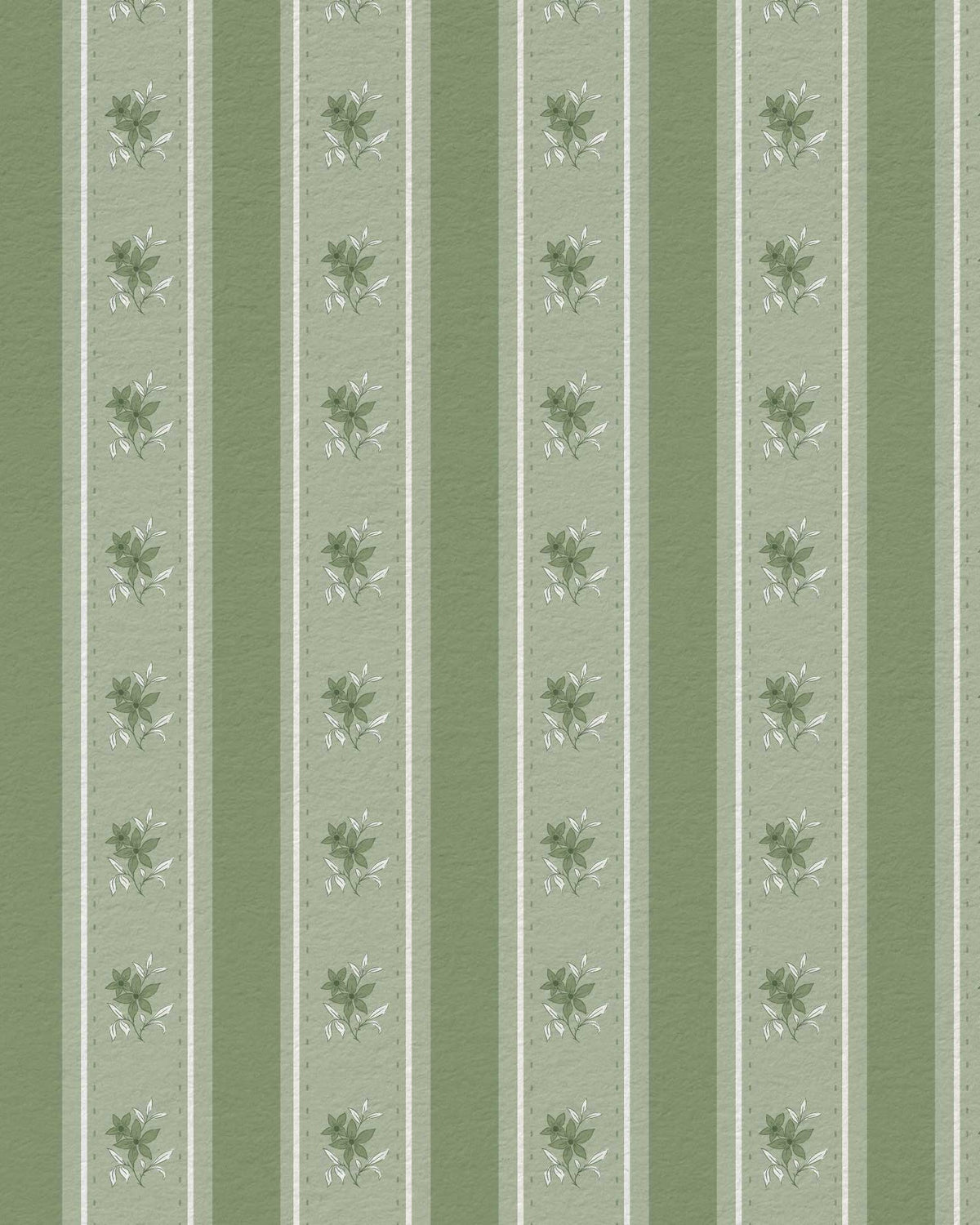 Glasshouse Stripe in Iron Sage