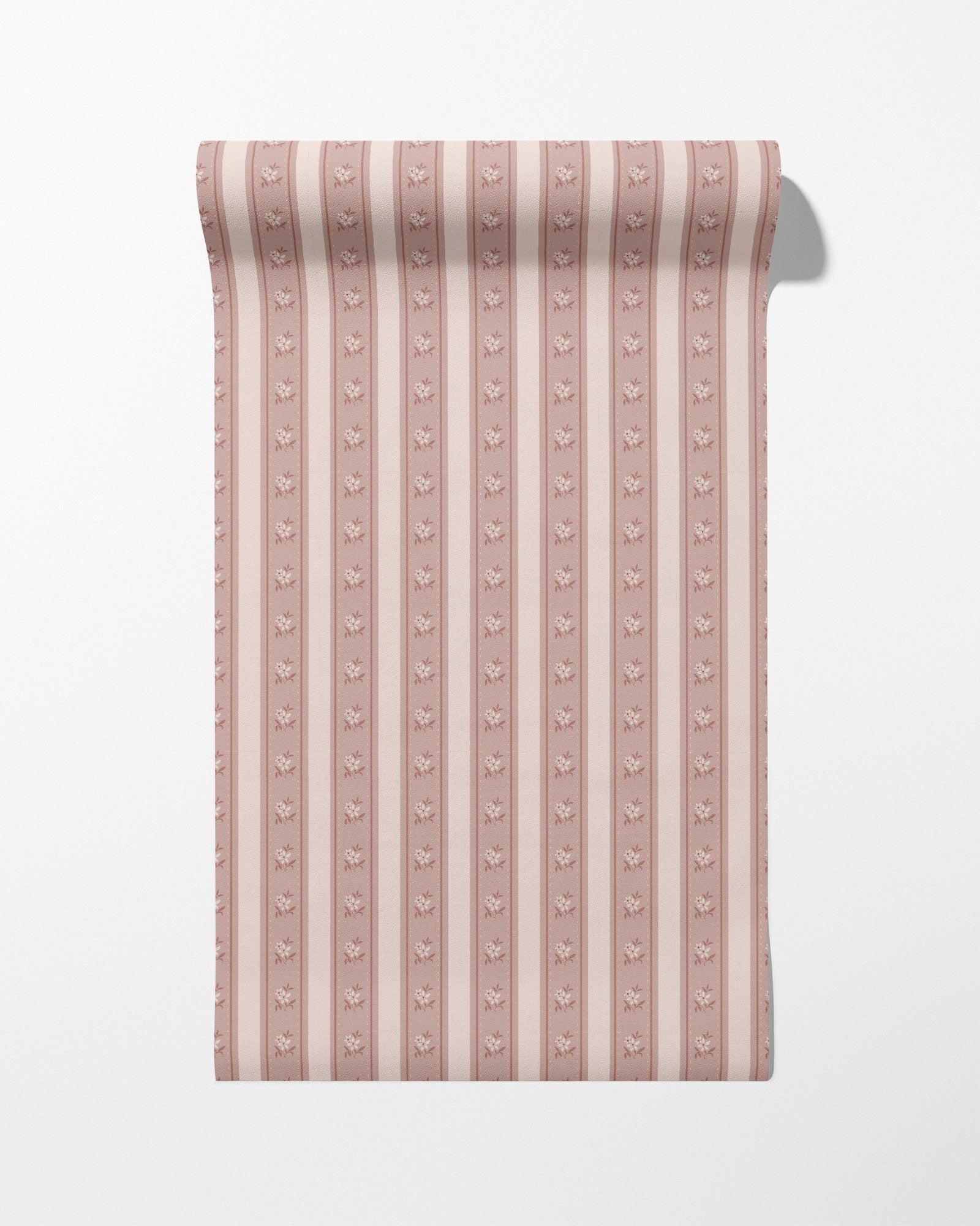 Glasshouse Stripe in Old Rose Clay
