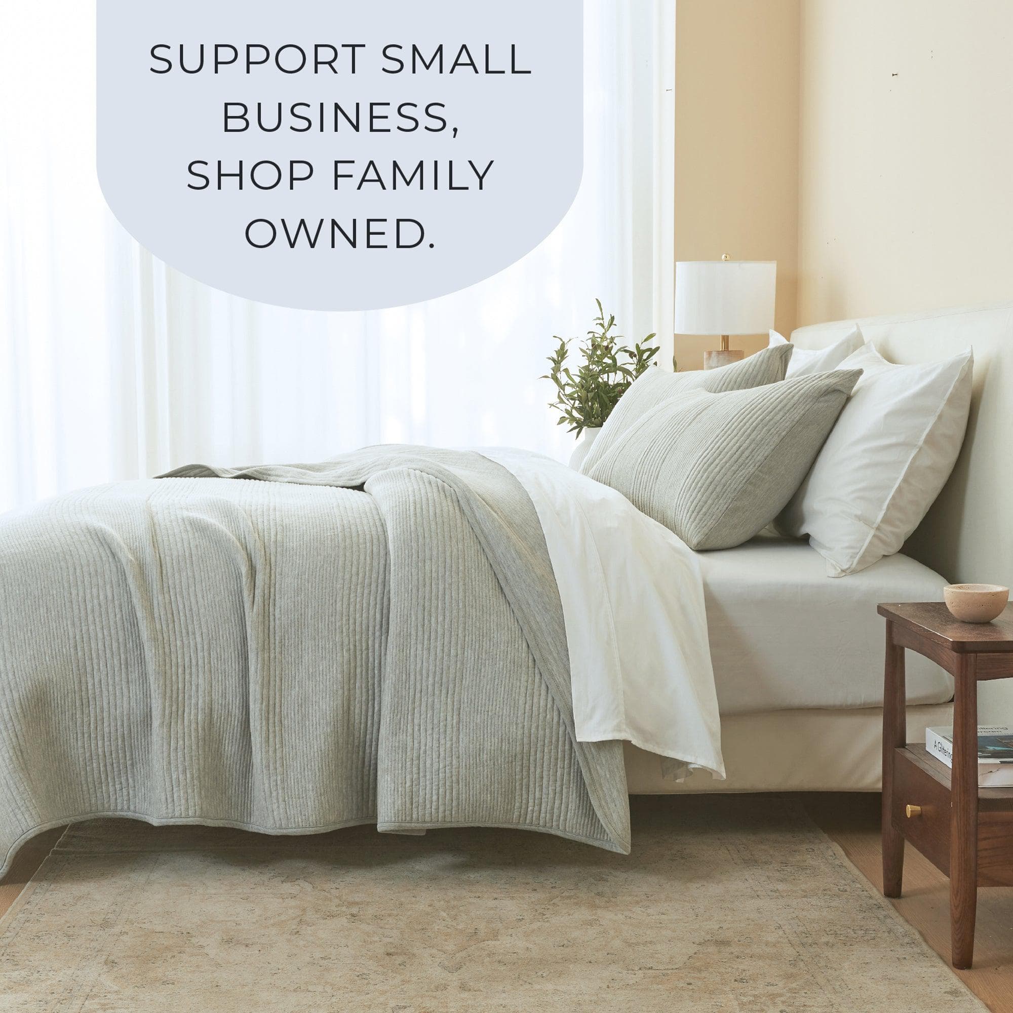 Jersey Knit Quilt Set - Natalie Collection