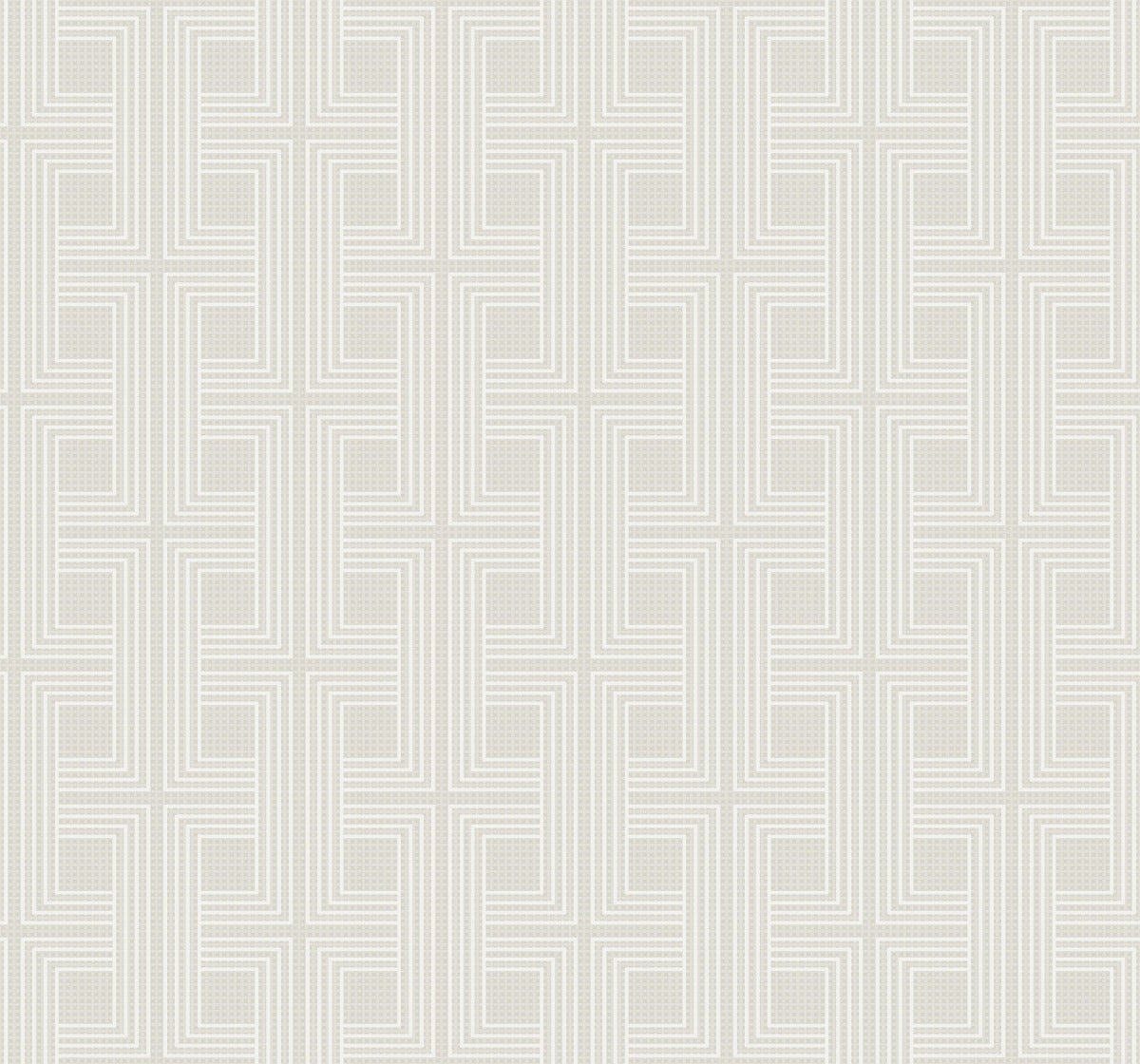 Casa Blanca 2 Interlocking Squares Geometric Unpasted Wallpaper