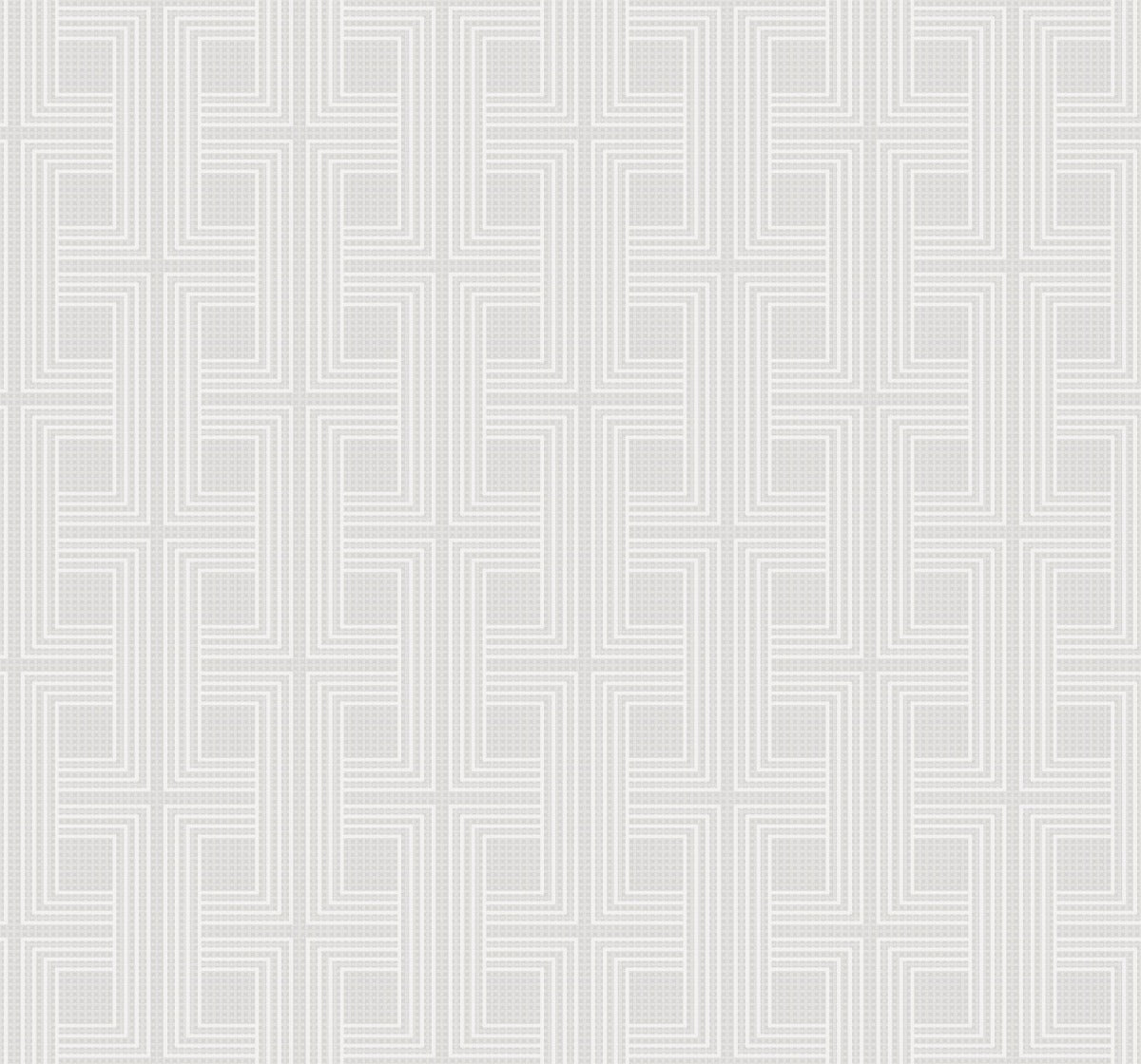 Casa Blanca 2 Interlocking Squares Geometric Unpasted Wallpaper