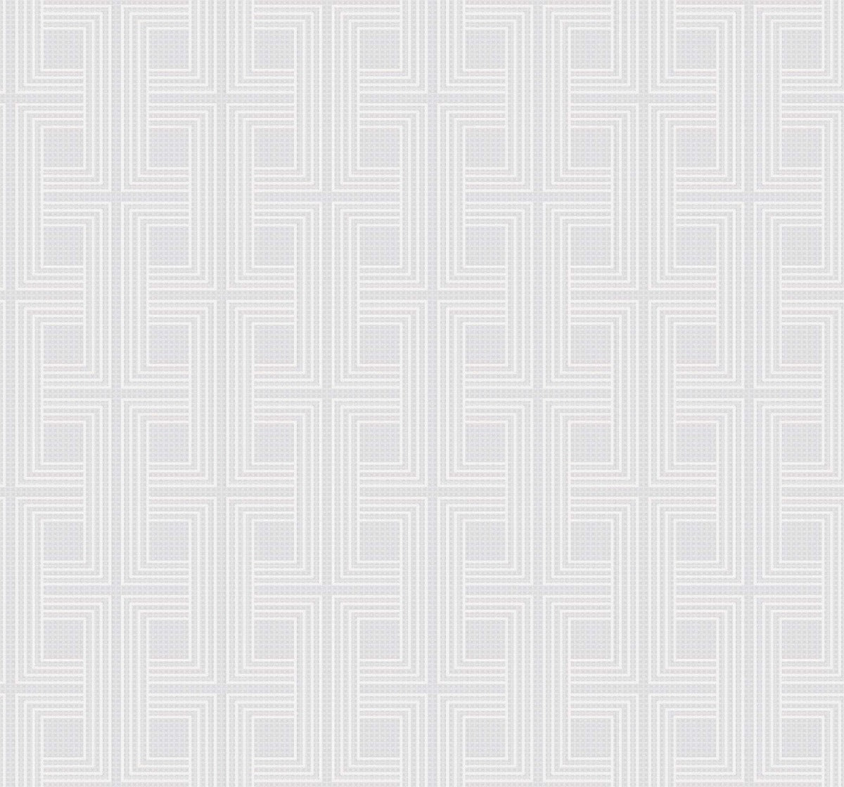 Casa Blanca 2 Interlocking Squares Geometric Unpasted Wallpaper