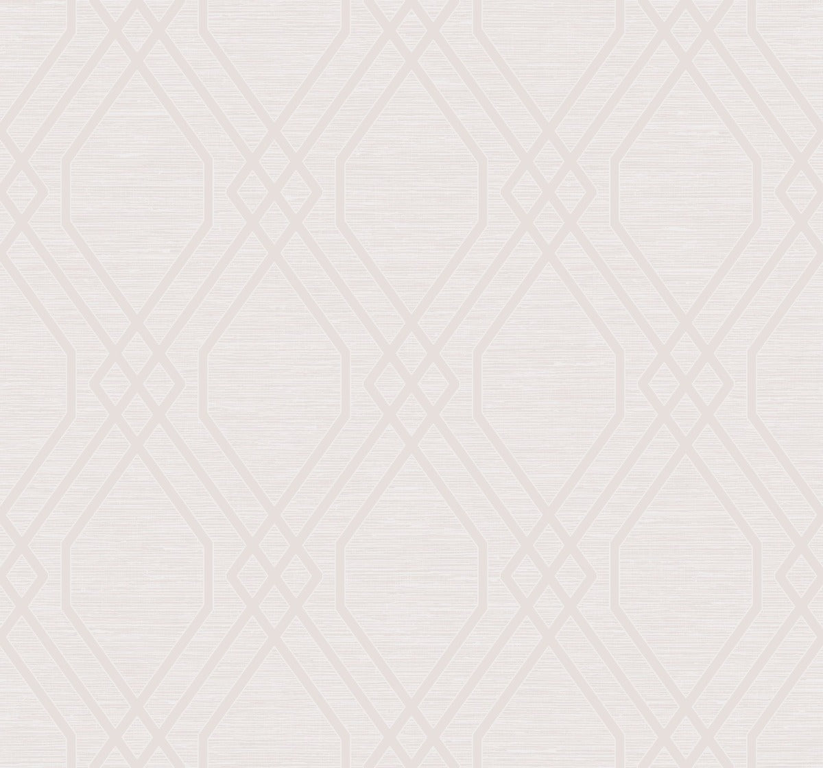 Casa Blanca 2 Eldon Diamond Lattice Geometric Unpasted Wallpaper