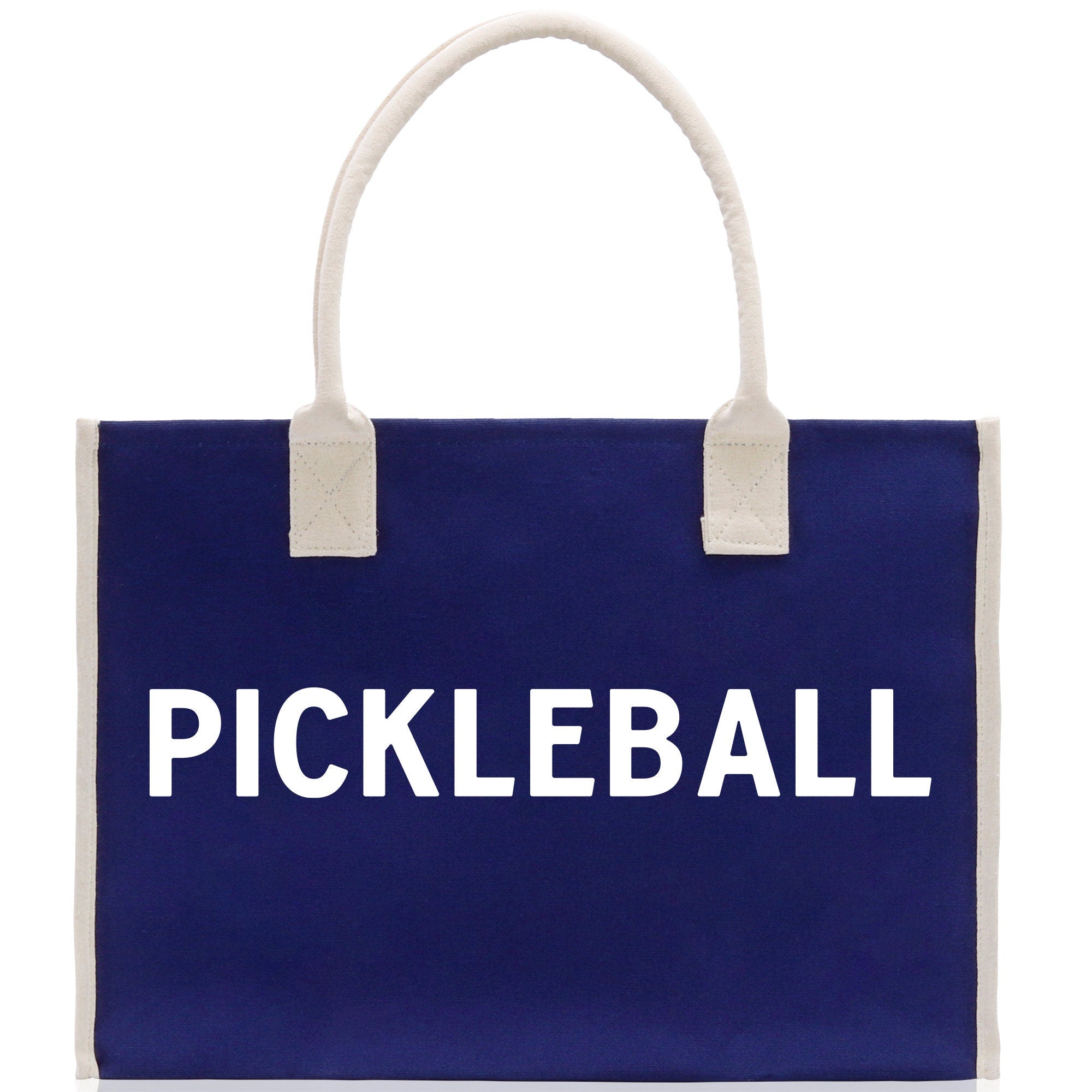 Pickleball Tote Bag Personalized Pickleball Party Favors Custom Pickleball Player Gift Pickleball Cotton Canvas Tote Bag