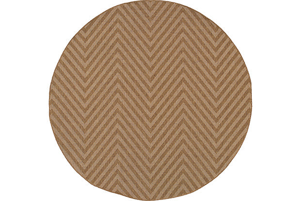 Karavia Indoor / Outdoor Rug Brown, Beige