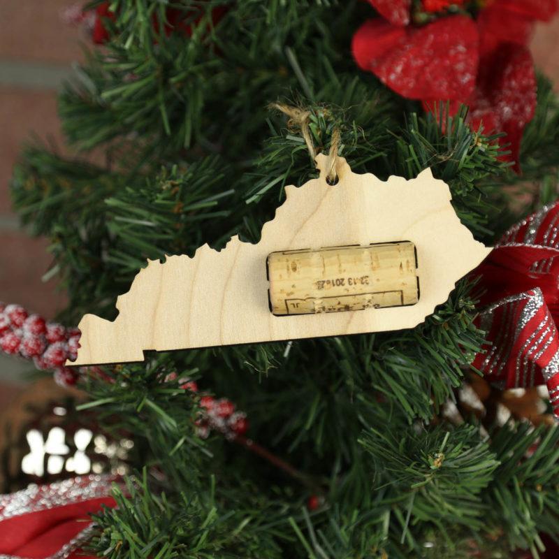 Kentucky Wine Cork Holder Ornaments
