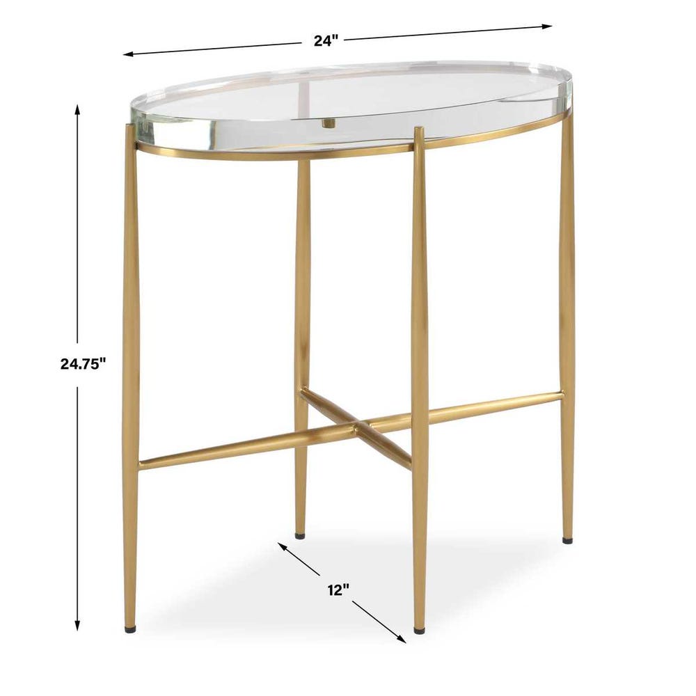 Madeleine Crystal Accent Table