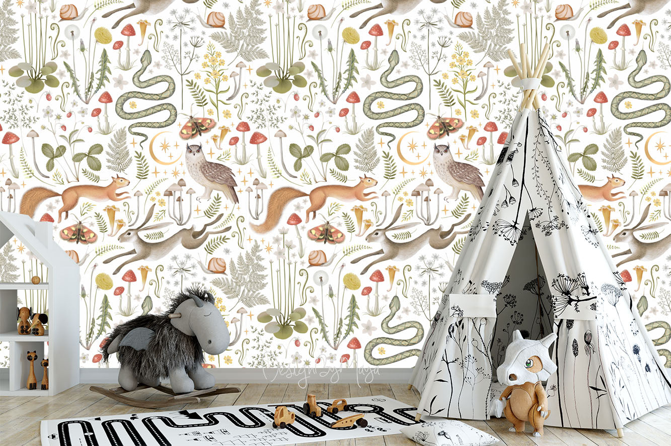 Arrows Forest - Nursery Wall Decor Wallpapers