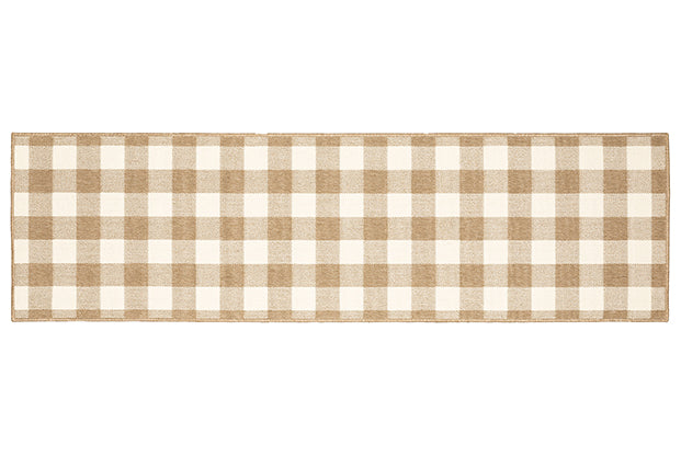 Marina Indoor / Outdoor Rug - Off-White / Light Brown / Camel