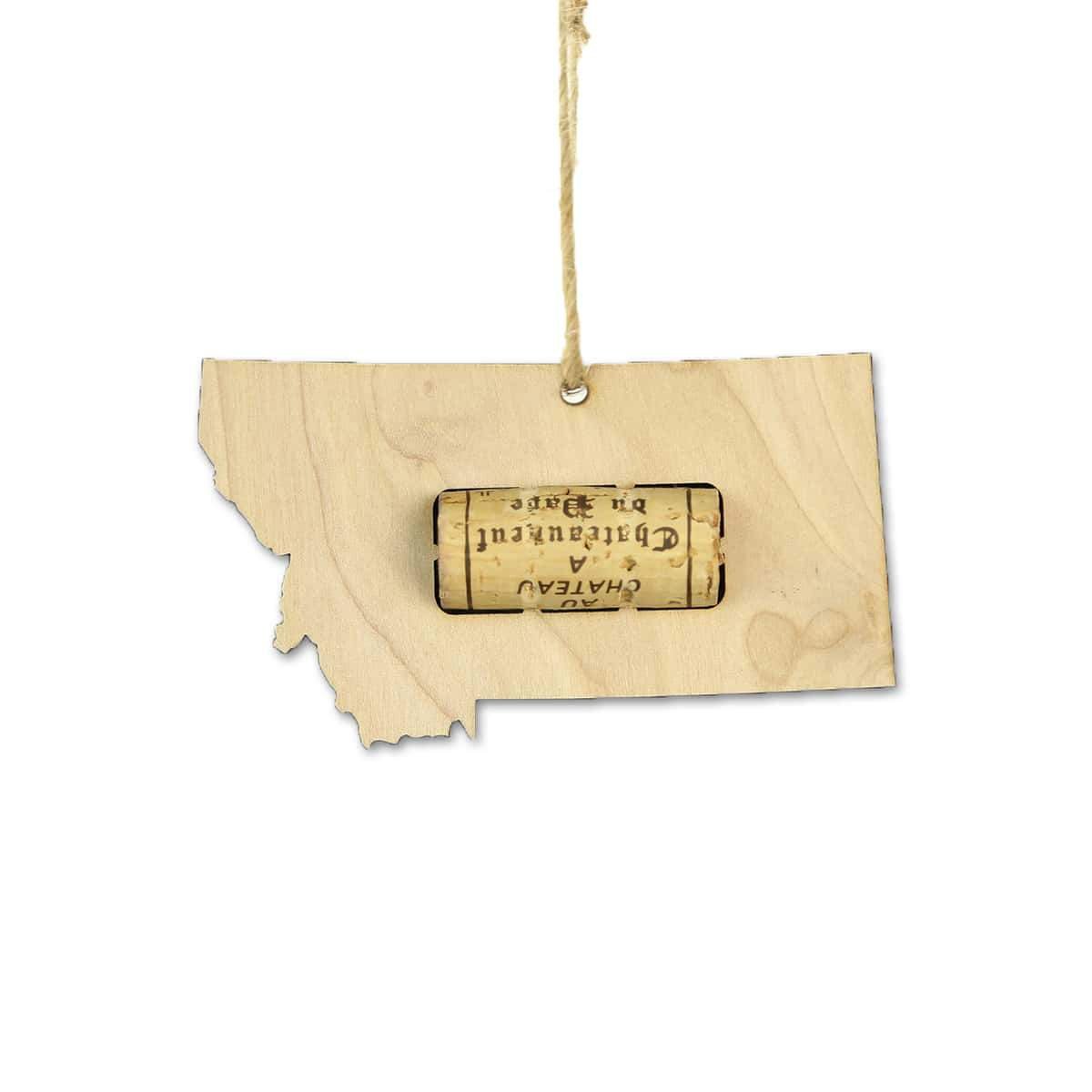 Montana Wine Cork Holder Ornaments