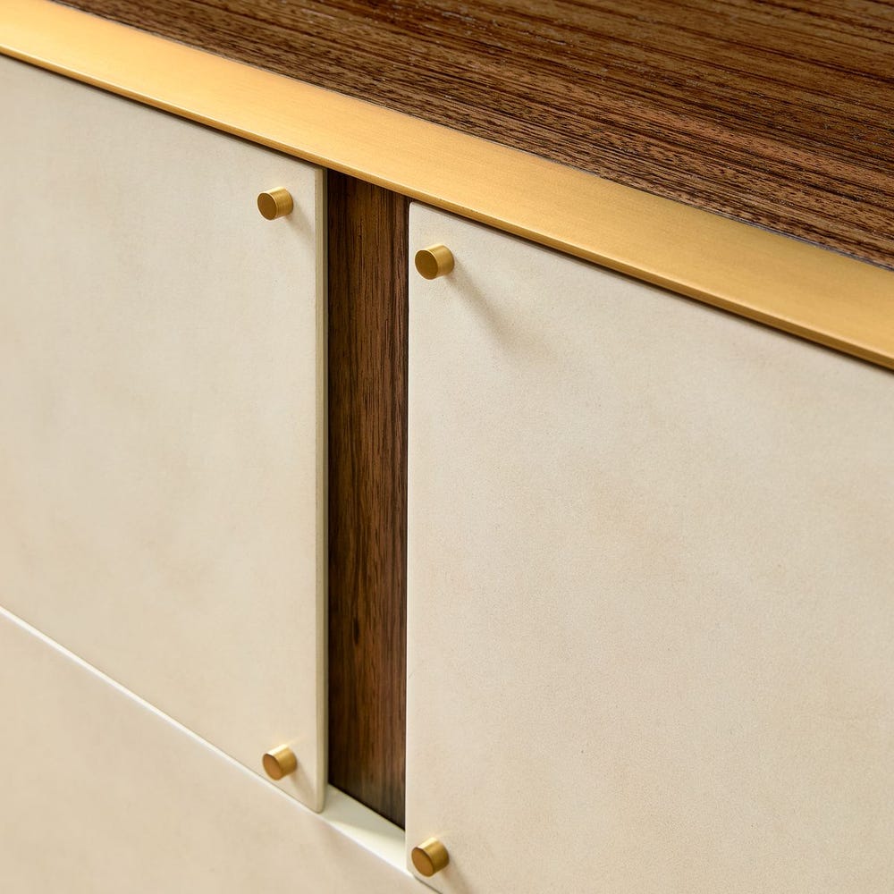 Monument Block Four-Door Cabinet