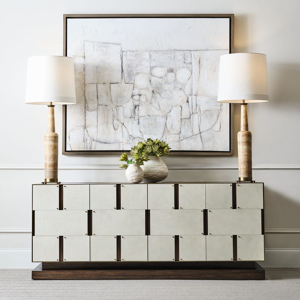 Monument Block Four-Door Cabinet