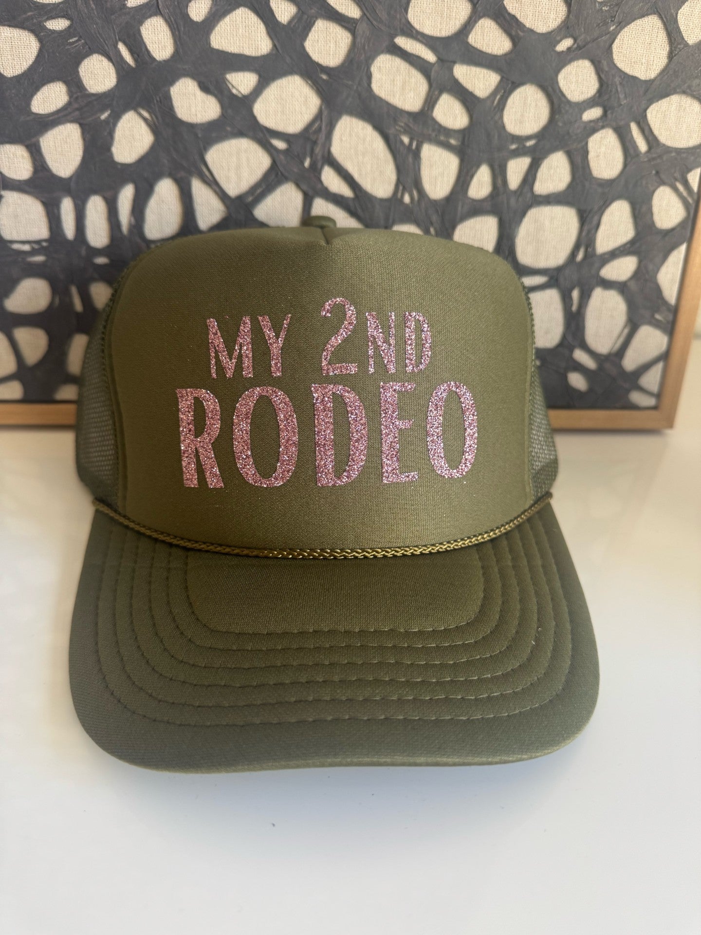 My 2nd Rodeo - Olive Green Trucker Hat