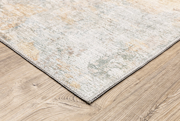 Fusion Myers Park Rug Yellow/Blue/White